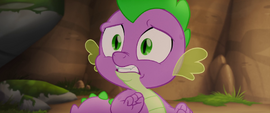 Spike nervous "hungry?" MLPTM