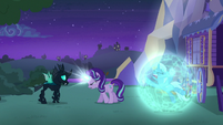 "How do I know you aren't some other changeling pretending to be Thorax?"