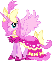 The Castle Creator Flash asset of pink Luna.