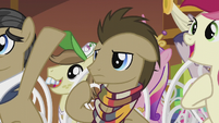 Dr. Hooves looking confused S5E9