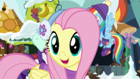 Fluttershy "will that help, Twilight?" MLPBGE