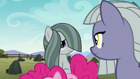Limestone and Marble look at each other S8E3