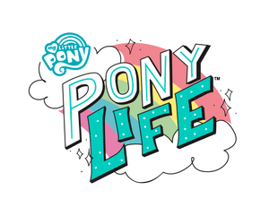 MLP Pony Life logo Hasbro