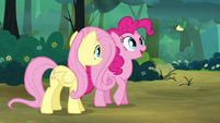 Pinkie Pie "What's he saying?" S4E18