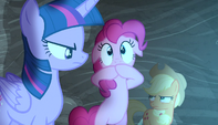 Pinkie, you're mistaken. Your element is Laughter, not Honesty.