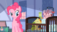 Pinkie's not happy.