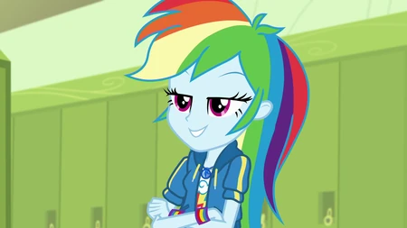 Rainbow Dash being a braggart EGDS4