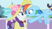 Rainbow Dash doing in that S2E9
