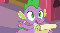 Spike 'We could still fit in a quick trip to Ponyville...' S4E01