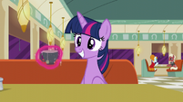 Twilight Sparkle smiling S6E9