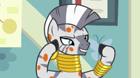 Zecora "mystical and masked" S7E20