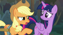 AJ to Starlight "where's all your gear?" S8E13