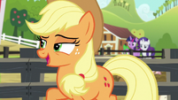 Applejack "I started doin' the chicken dance" S6E10