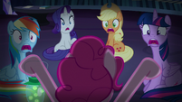 Pinkie's friends screaming S5E21