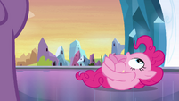 Pinkie Pie curled into a ball EG