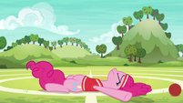Pinkie Pie falls flat on her back S6E18