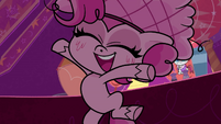 Pinkie Pie imitating Rainbow Dash PLS1E1b