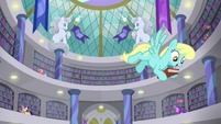Ponies in the Canterlot Library EGFF