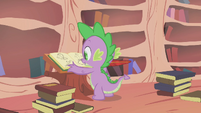 "Twilight Flopple!" Ooh, Spike, you little sneak! (giggle)