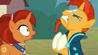 Sunburst groaning with intense anger S8E8