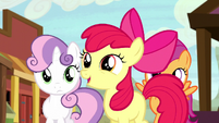 Apple Bloom getting more excited S5E6
