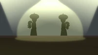 Flim and Flam's silhouettes appear S8E16.png (688 KB) Hmmm...these silhouettes look familiar.