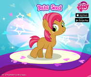 MLP mobile game Babs Seed promo