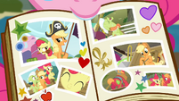 The adorable scrapbook