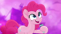 Pinkie Pie starts singing karaoke MLPRR