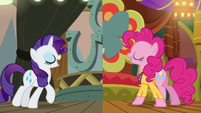 Rarity and Pinkie singing It's Gonna Work S6E12