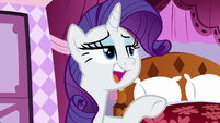 Rarity articulating "a glass of punch?" S9E7