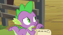 Spike "that's what it says" S6E10