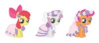 CMC as flower fillies