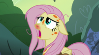 Fluttershy looking weak and dizzy S7E20