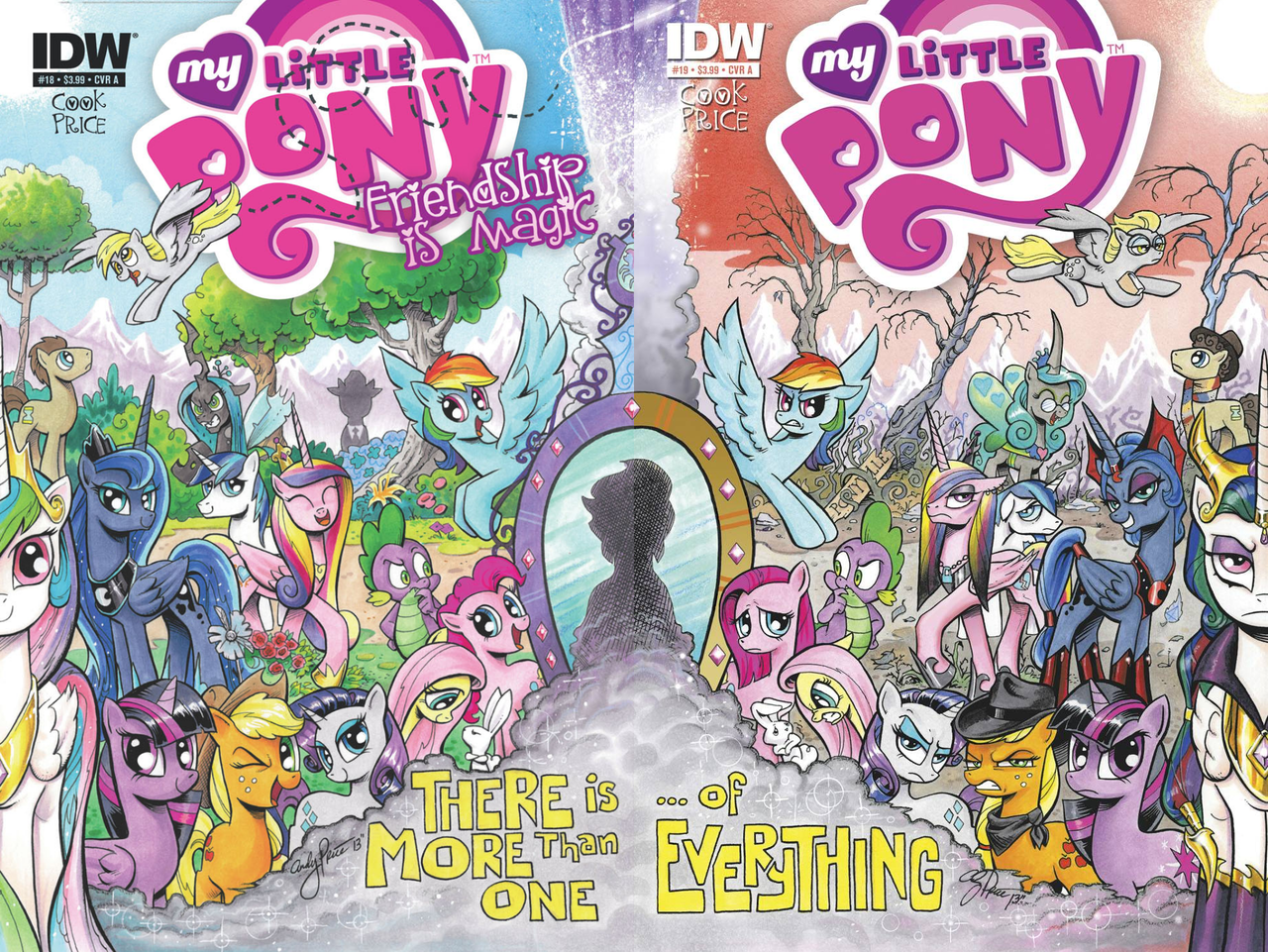 MY LITTLE PONY   #22  Friendship Is Magic  Cover  B   1st Printing 