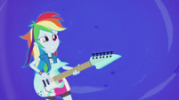 Rainbow Dash getting blown back EG2