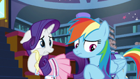 Rarity and Rainbow think of more reasons S8E17