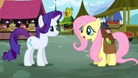 Fluttershy's reaction after seeing the expert at work.