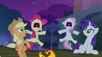 Rarity enjoying fright S3E6