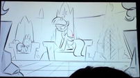 S5 animatic 23 Twilight glaring at Spike