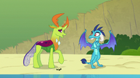 Thorax asks about Ember's situation S7E15