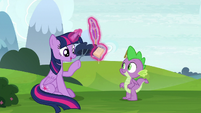 Twilight Sparkle "let's try a flip" S8E24