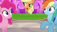 Applejack "y'all are both still late!" MLPRR