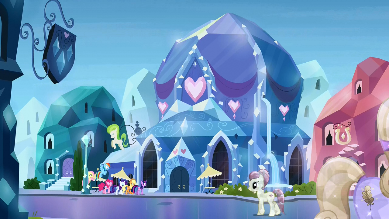 Mlp crystal empire castle on sale