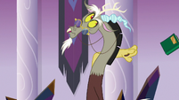 Discord tosses his book away S9E2