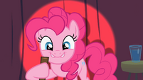 Pinkie Pie doing stand up comedy S2E13