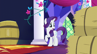 Rarity unsure about Applejack's decorative choices S5E3