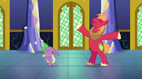Spike and Big Mac excited for guys' night S6E17