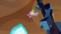 Spike tripping and dropping Crystal Heart S3E2