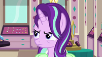 Starlight Glimmer glaring at Trixie S7E2